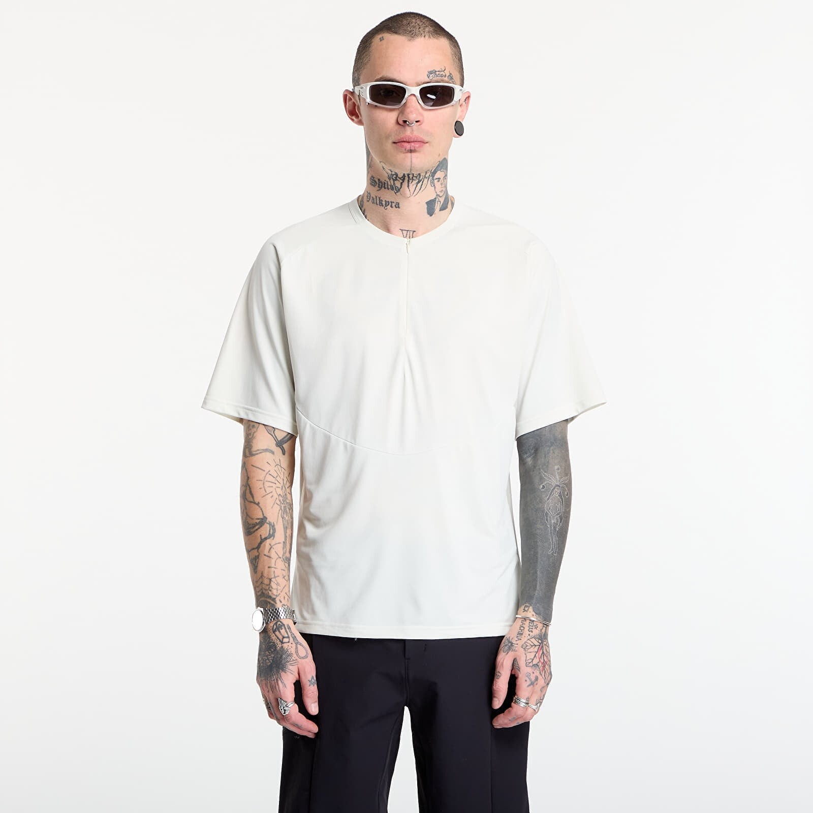 T-shirt Hiking Patrol x Mammut Light FL Half Zip T-Shirt Sage Frost/ Willow Whisper XL