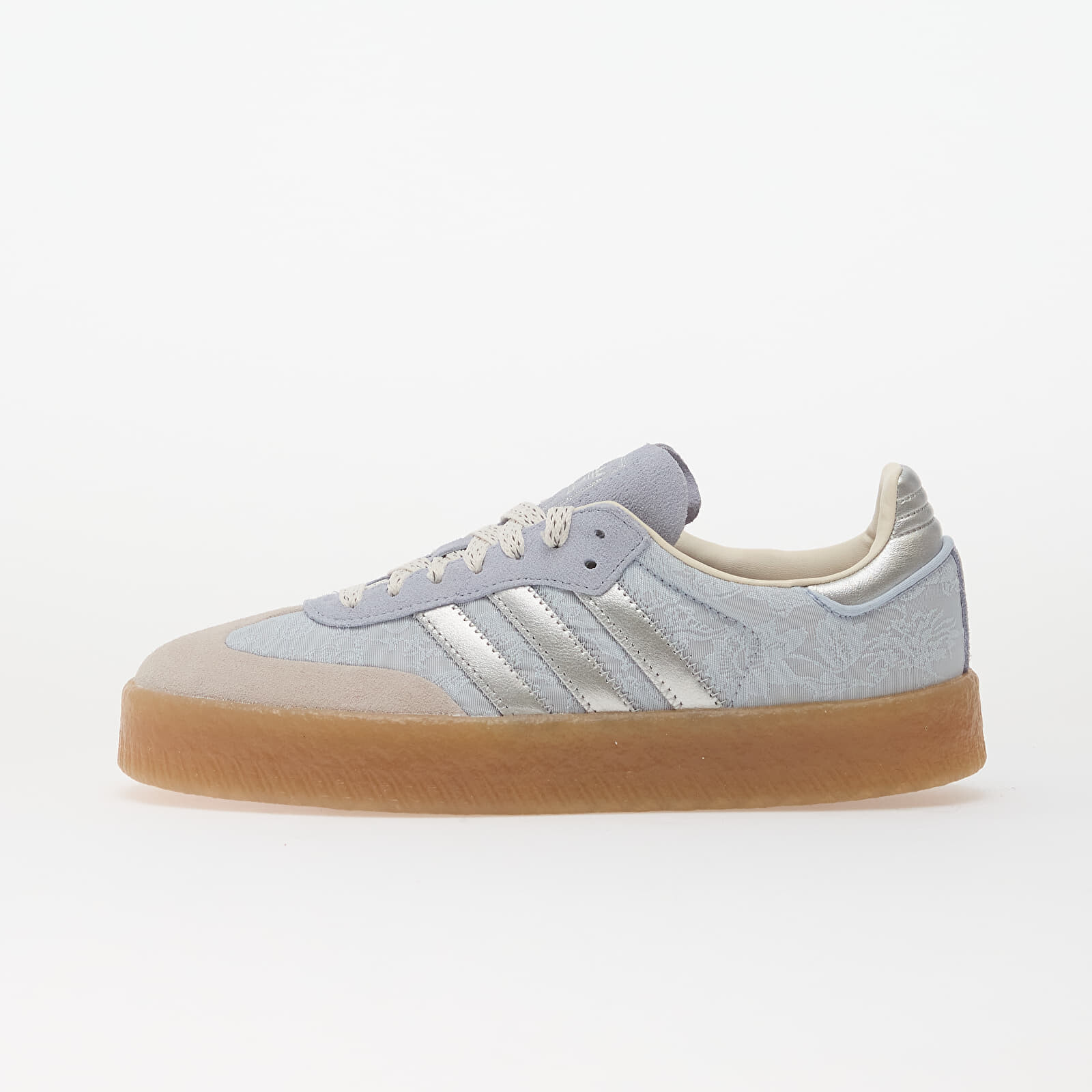 Sneakers adidas Sambae Crystal Sky/ Silver Met./ Chalk Pearl UK 9.5