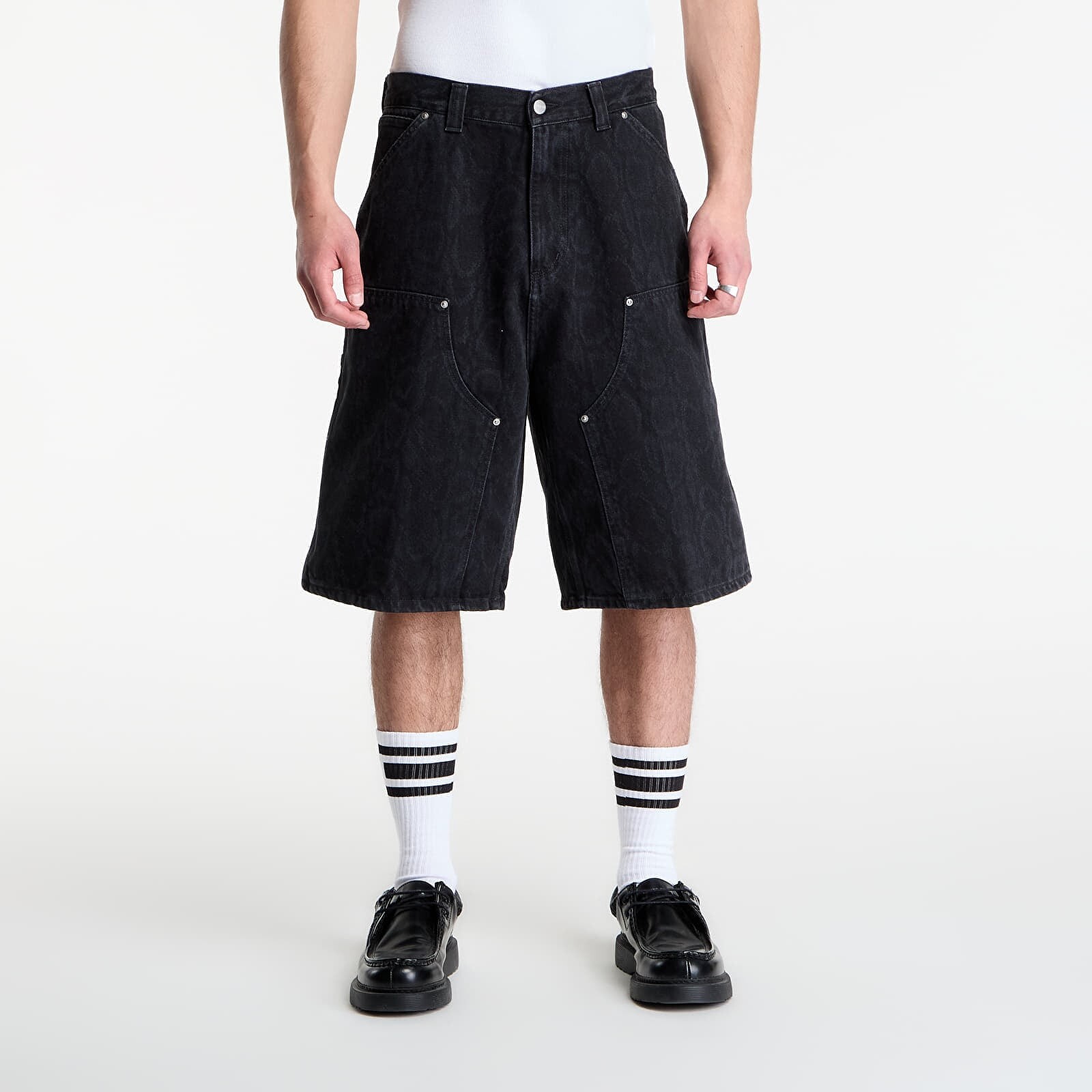Carhartt WIP OG Double Knee Short Snake Camo/ Black XL