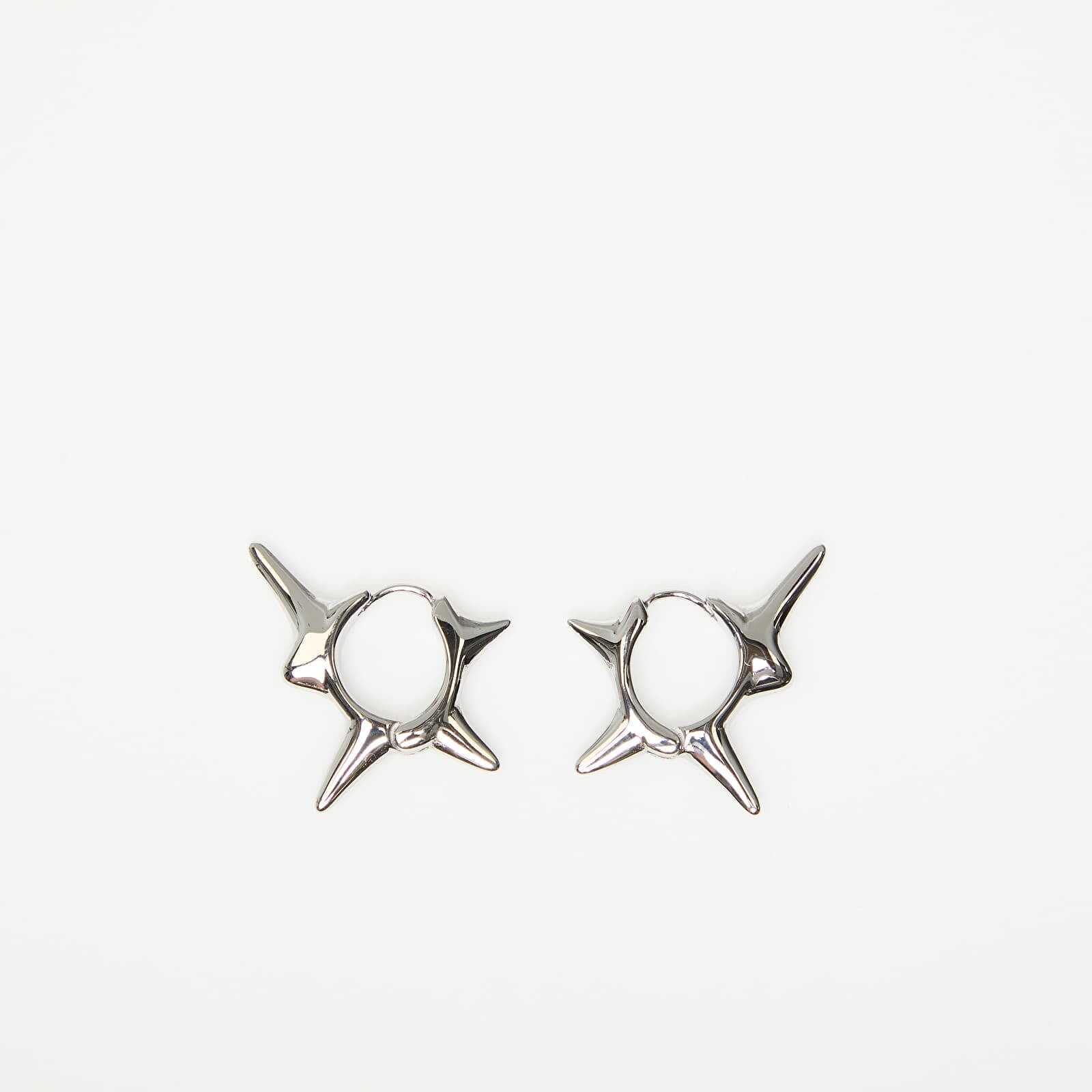 Vitaly Fractal Earrings Silver OS