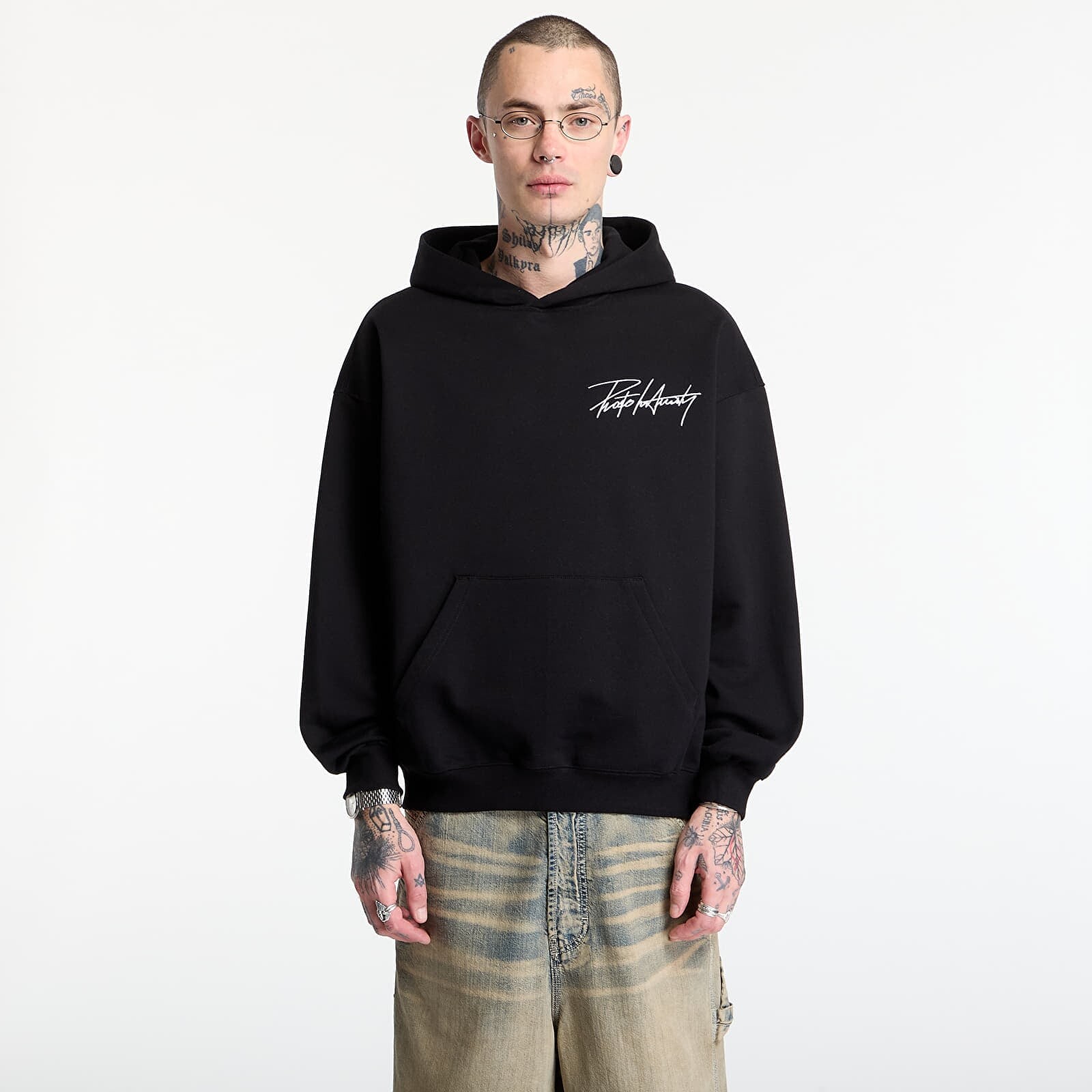 Sweatshirt Prosto Hoodie Club Black L