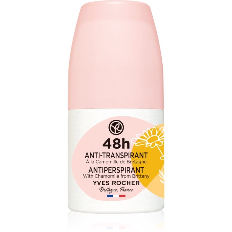 Yves Rocher 48 H roll-on antiperspirant with chamomile 50 ml