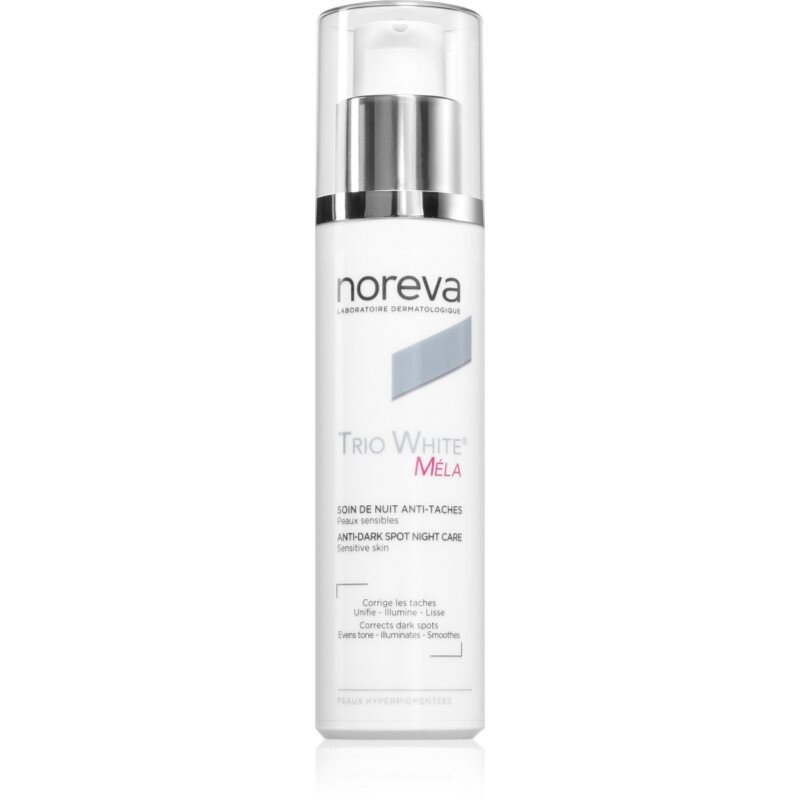 Noreva Trio White Mela Anti-Dark Spot Night Care night cream for pigment spot correction 50 ml