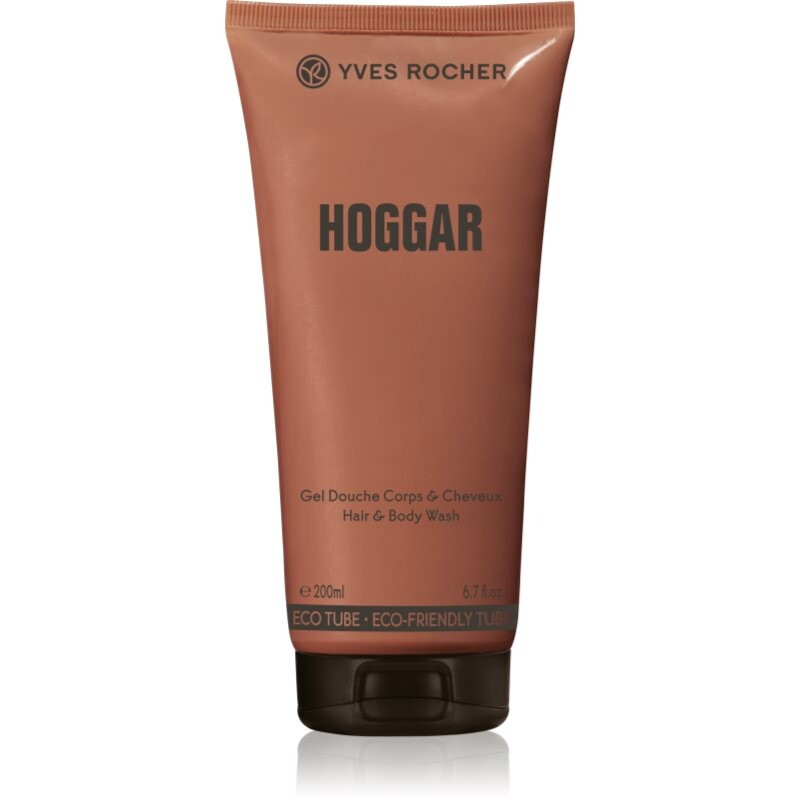 Yves Rocher Hoggar body and hair shower gel for men 200 ml