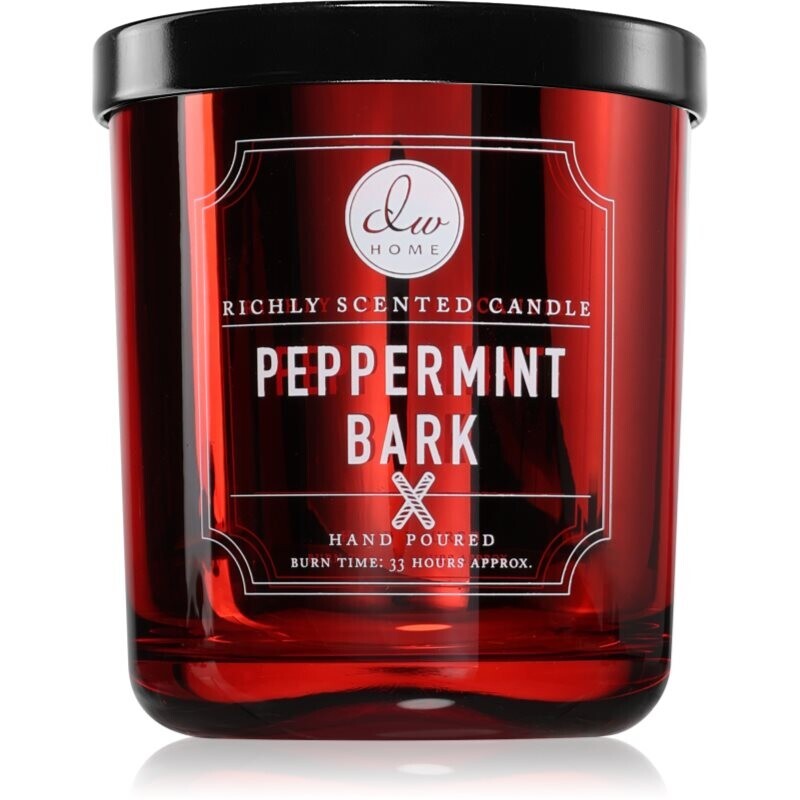 DW Home Signature Peppermint Bark scented candle 244 g