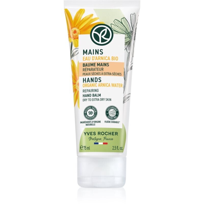 Yves Rocher Mains restorative hand balm Organic Arnica Water 75 ml