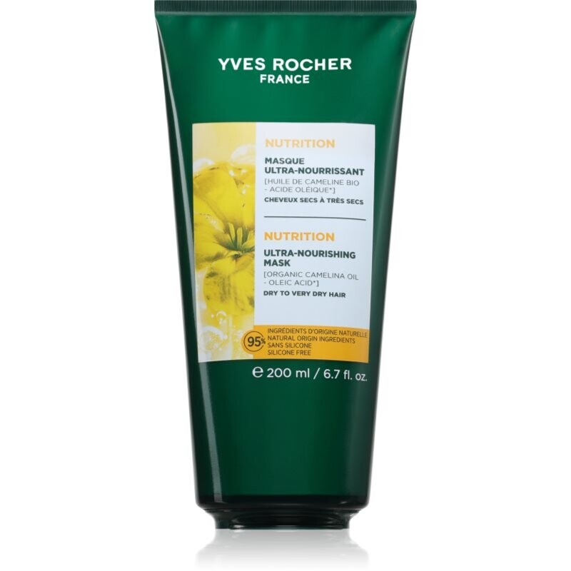 Yves Rocher Nutrition nourishing hair mask 200 ml