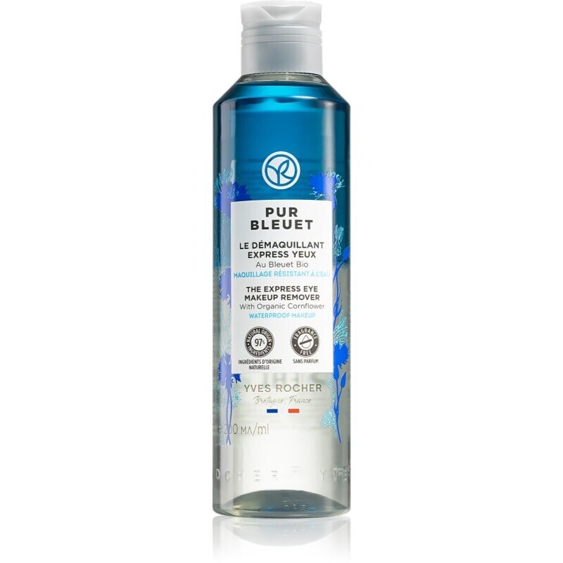 Yves Rocher Pur Bleuet gentle 2-phase makeup remover for the eye area 200 ml