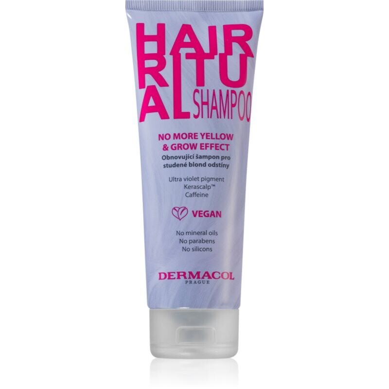 Dermacol Hair Boost Purple restoring shampoo for cool blondes 250 ml