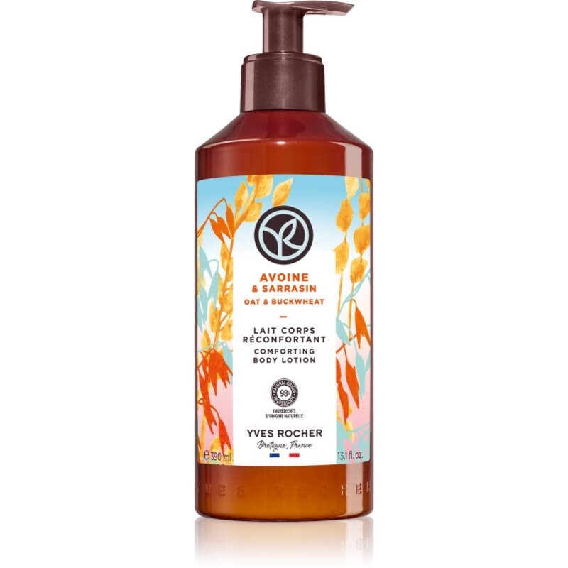 Yves Rocher Bain de Nature nourishing body lotion Oat & Buckwheat 390 ml