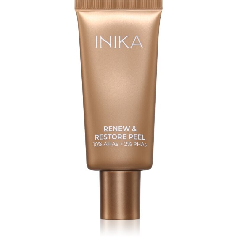 INIKA Organic Renew + Restore Peel brightening exfoliating mask With AHAs 30 ml