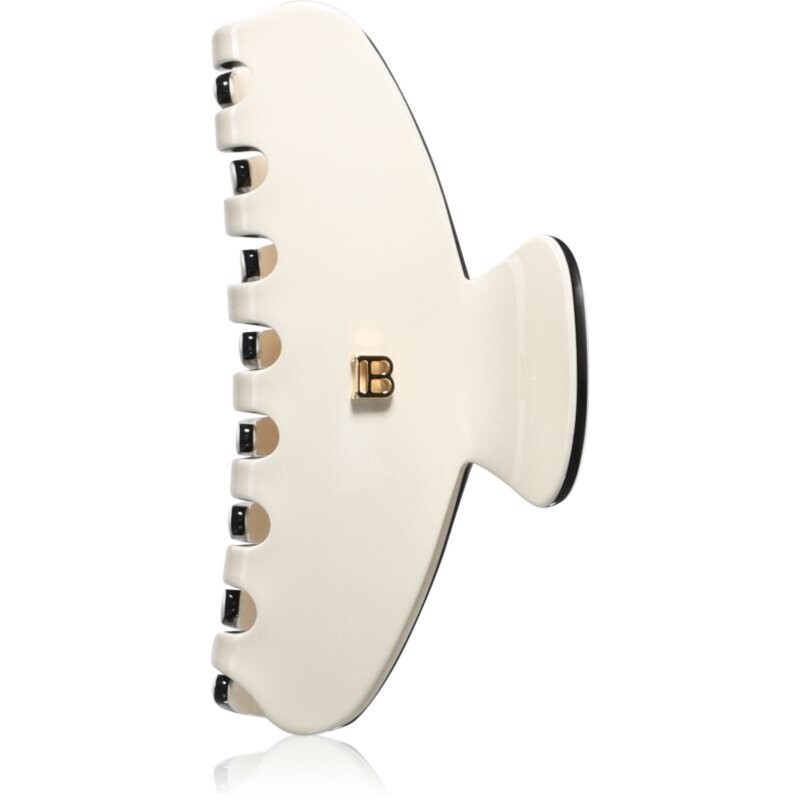 Balmain Hair Couture Medium White/Black hair clip 1 pc