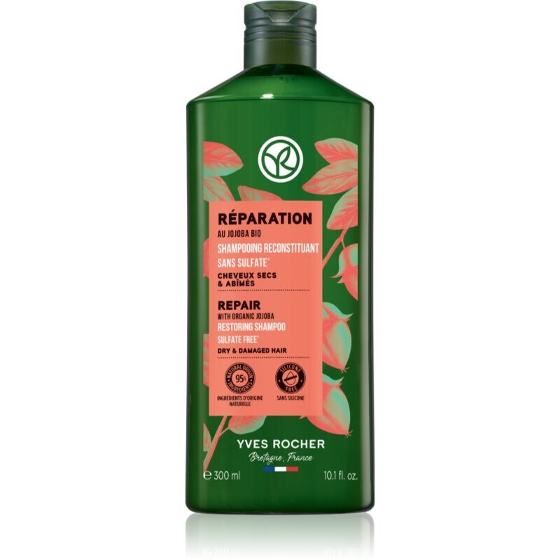 Yves Rocher Réparation regenerating shampoo with Organic Jojoba 300 ml