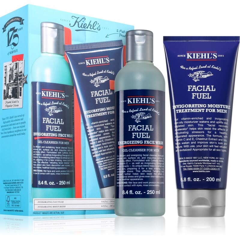 Kiehl's Facial Fuel complete treatment for men