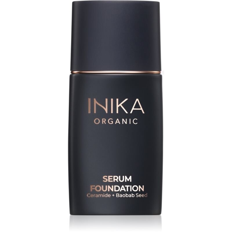 INIKA Organic Serum Foundation nourishing foundation for beautiful skin shade 25 ml