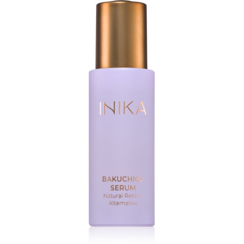 INIKA Organic Bakuchiol Serum Natural Retinol Alternative smoothing serum with bakuchiol 30 ml