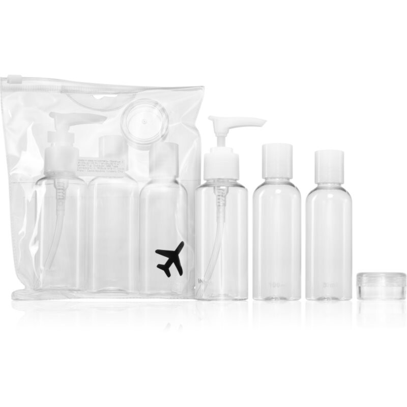 IDC Institute Travel Set reusable travel bottles 4 pc