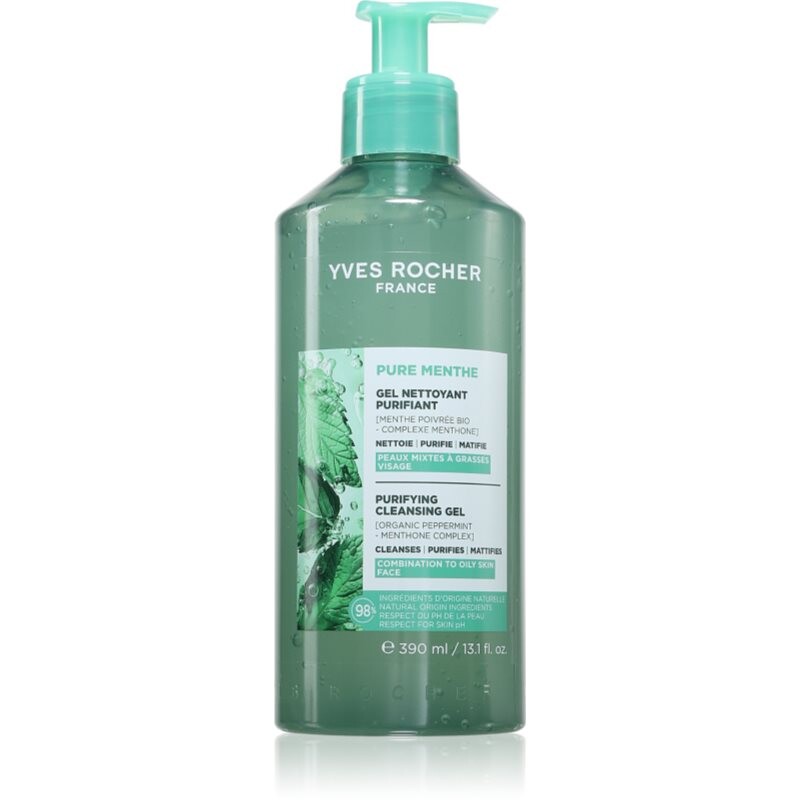 Yves Rocher Pure Menthe deep cleansing gel 390 ml