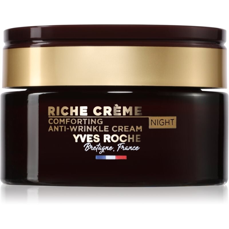 Yves Rocher Riche Créme night treatment with anti-wrinkle effect 50 ml