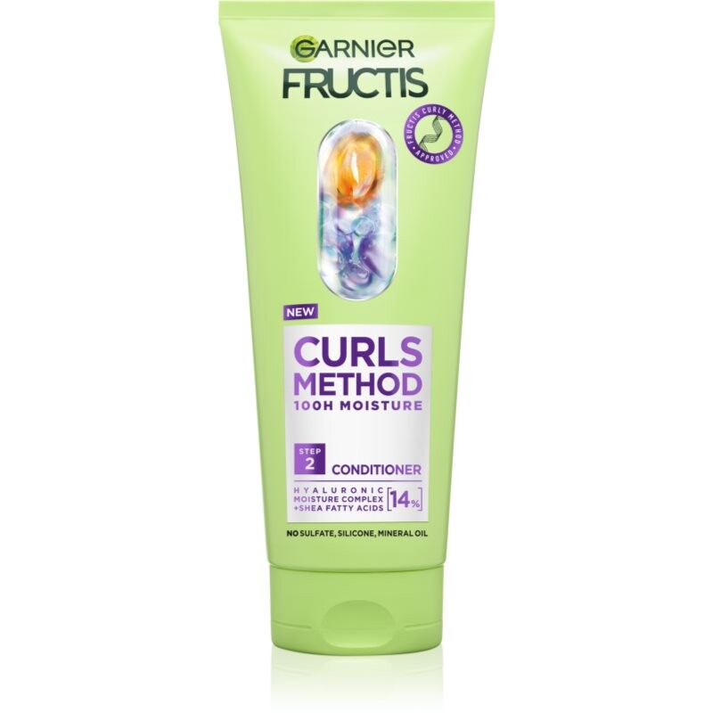 Garnier Fructis Curls Method moisturising conditioner for wavy and curly hair 200 ml