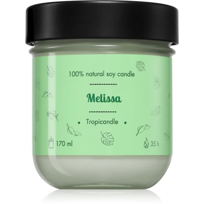 Tropicandle Melissa scented candle 170 ml