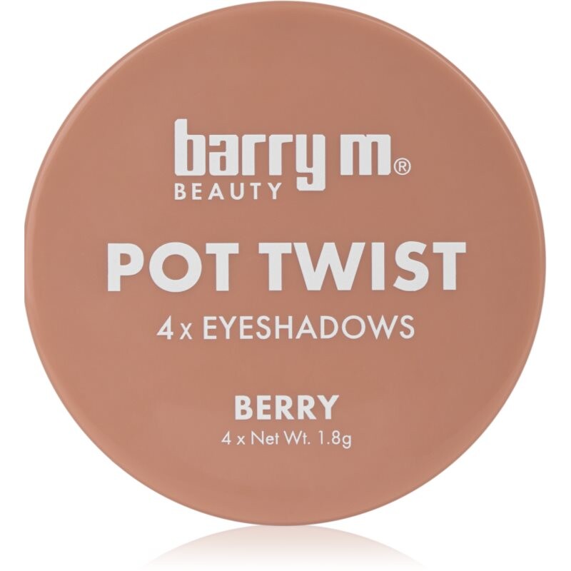 Barry M Pot Twist creamy eyeshadow shade 4x1.8 g