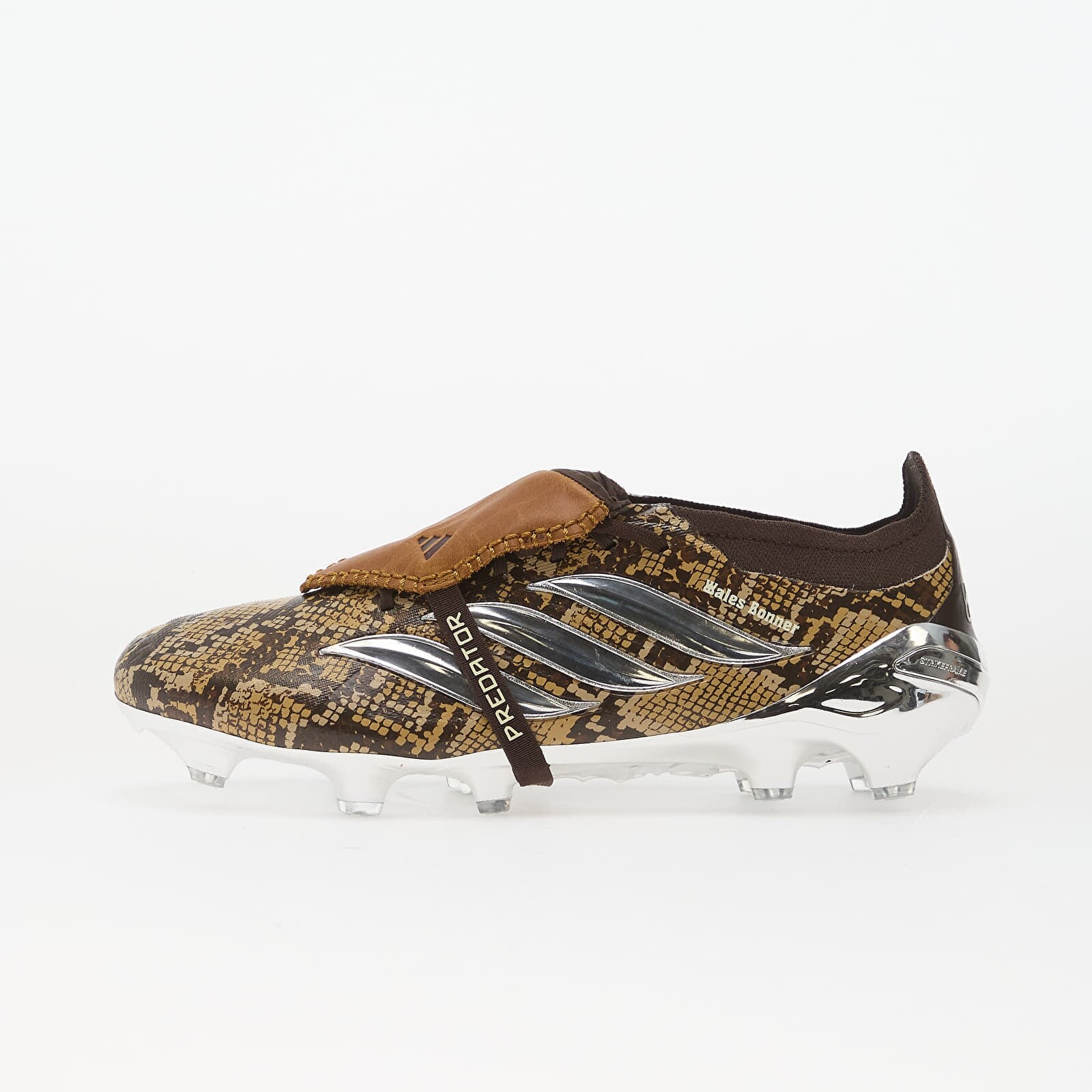 Sneakers adidas Predator Elite Fold-Over Tongue Firm Ground Football Boots Brown/ Silver Met./ Bronze Strata UK 10