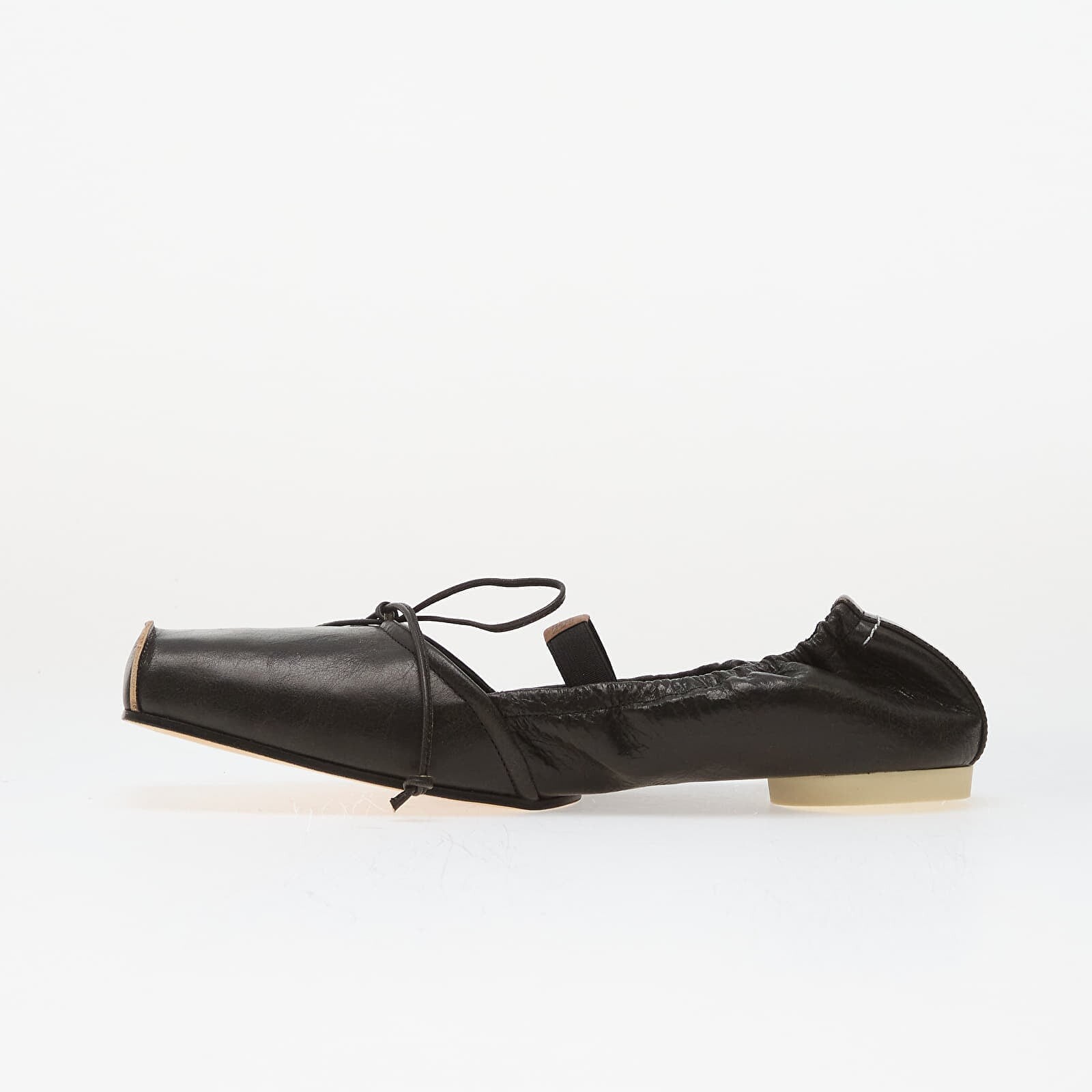 Sneakers MM6 Ballet Shoe Black/ Doe Brown UK 37