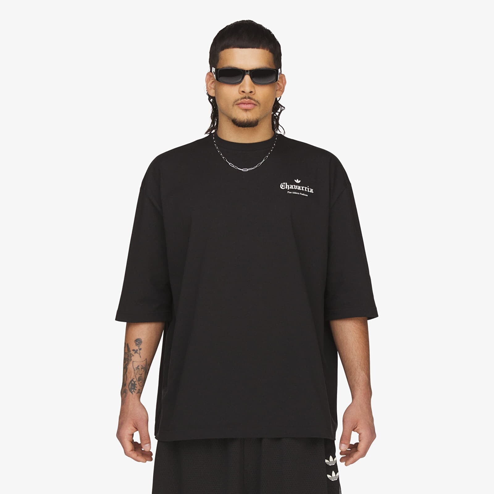 T-shirt adidas Chavarria Logo Ss T-Shirt Black S