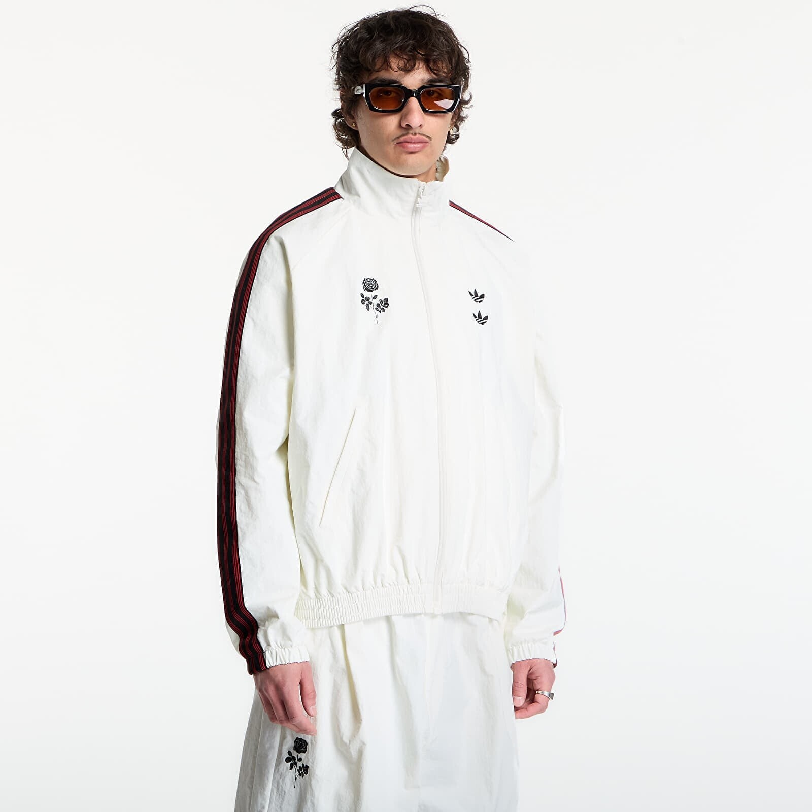 Jacket adidas Chavarria Woven Track Jacket Off White XL