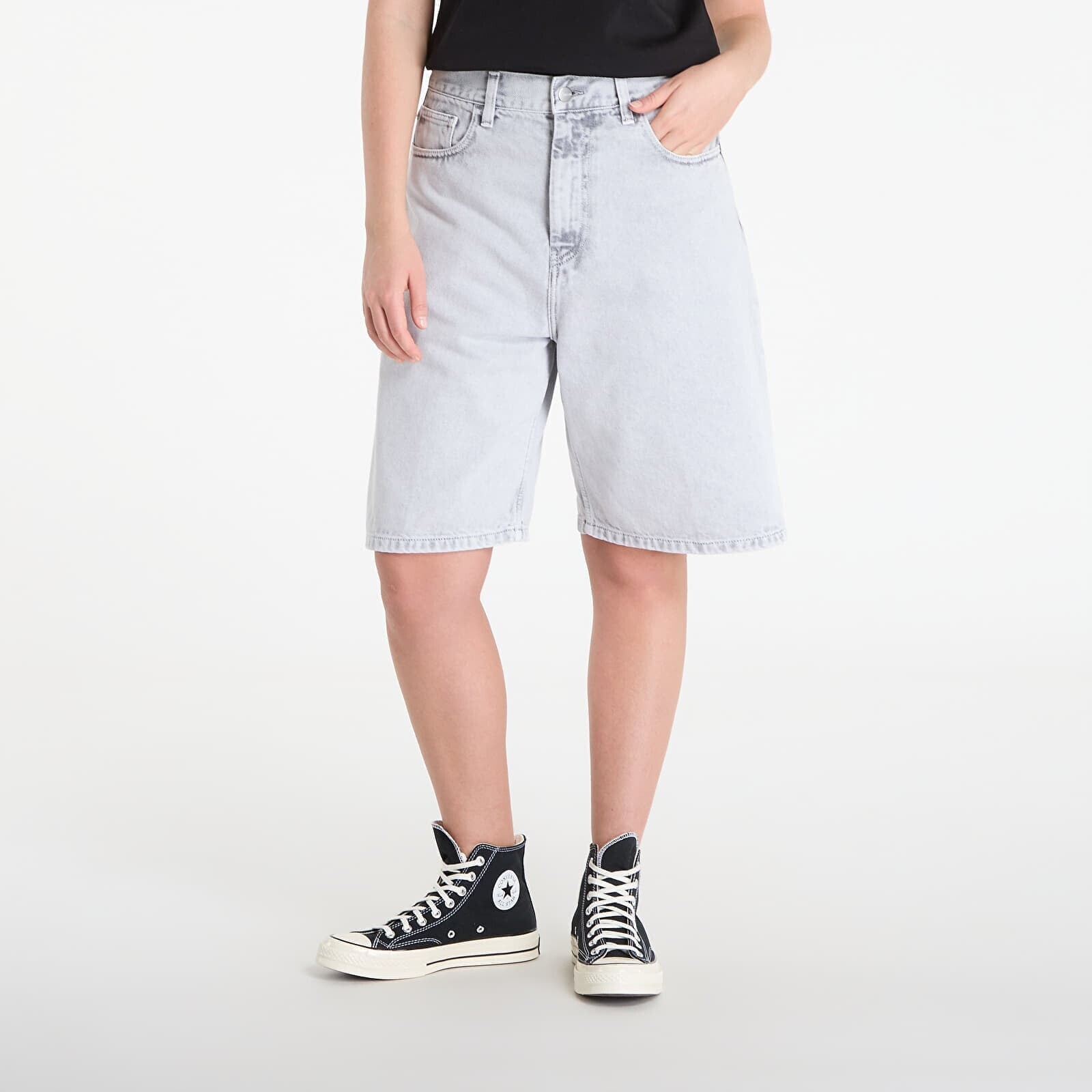 Shorts Carhartt WIP W' Brandon Short Black Chalk Wash S
