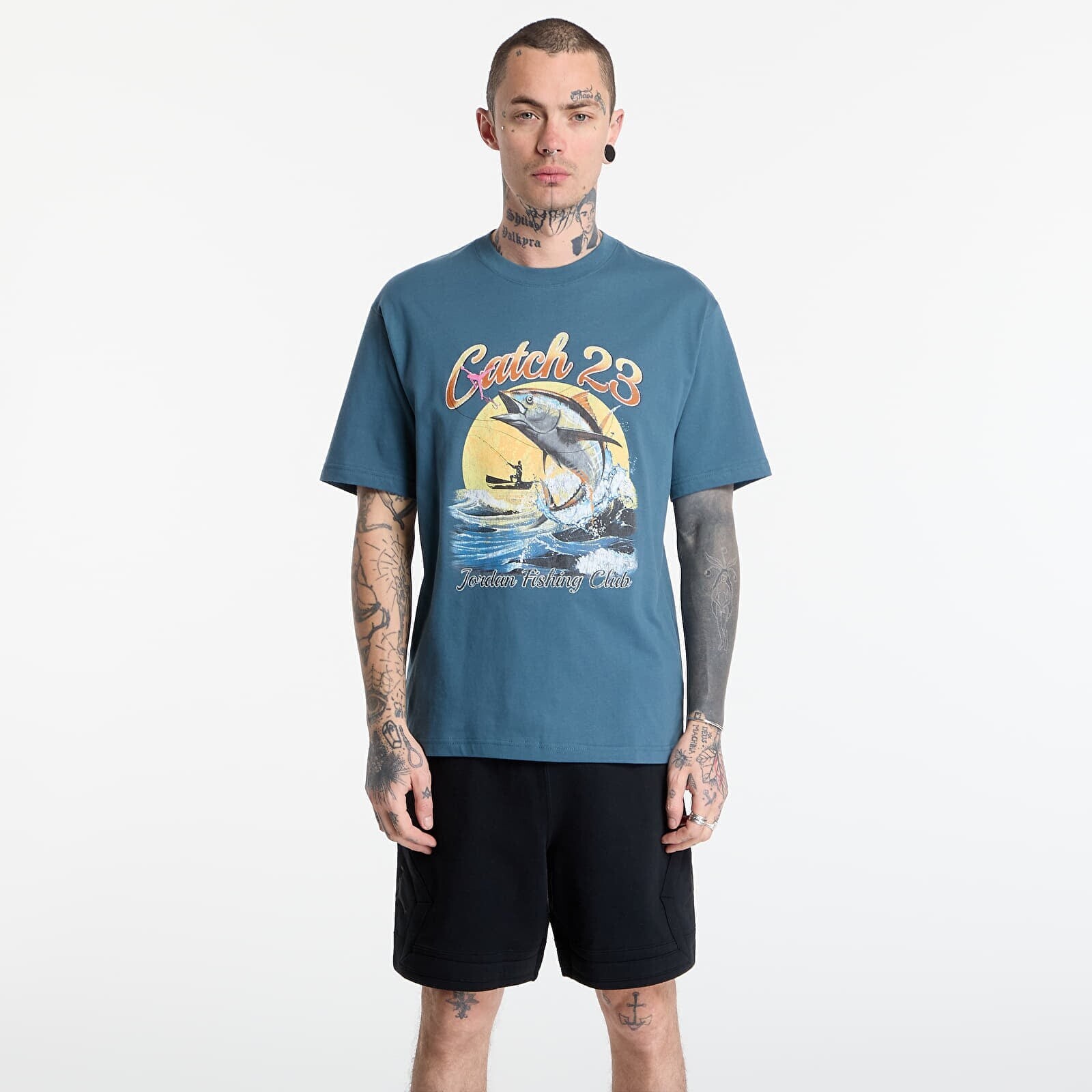 T-shirt Jordan Men's Graphic T-Shirt Ash Green/ White L