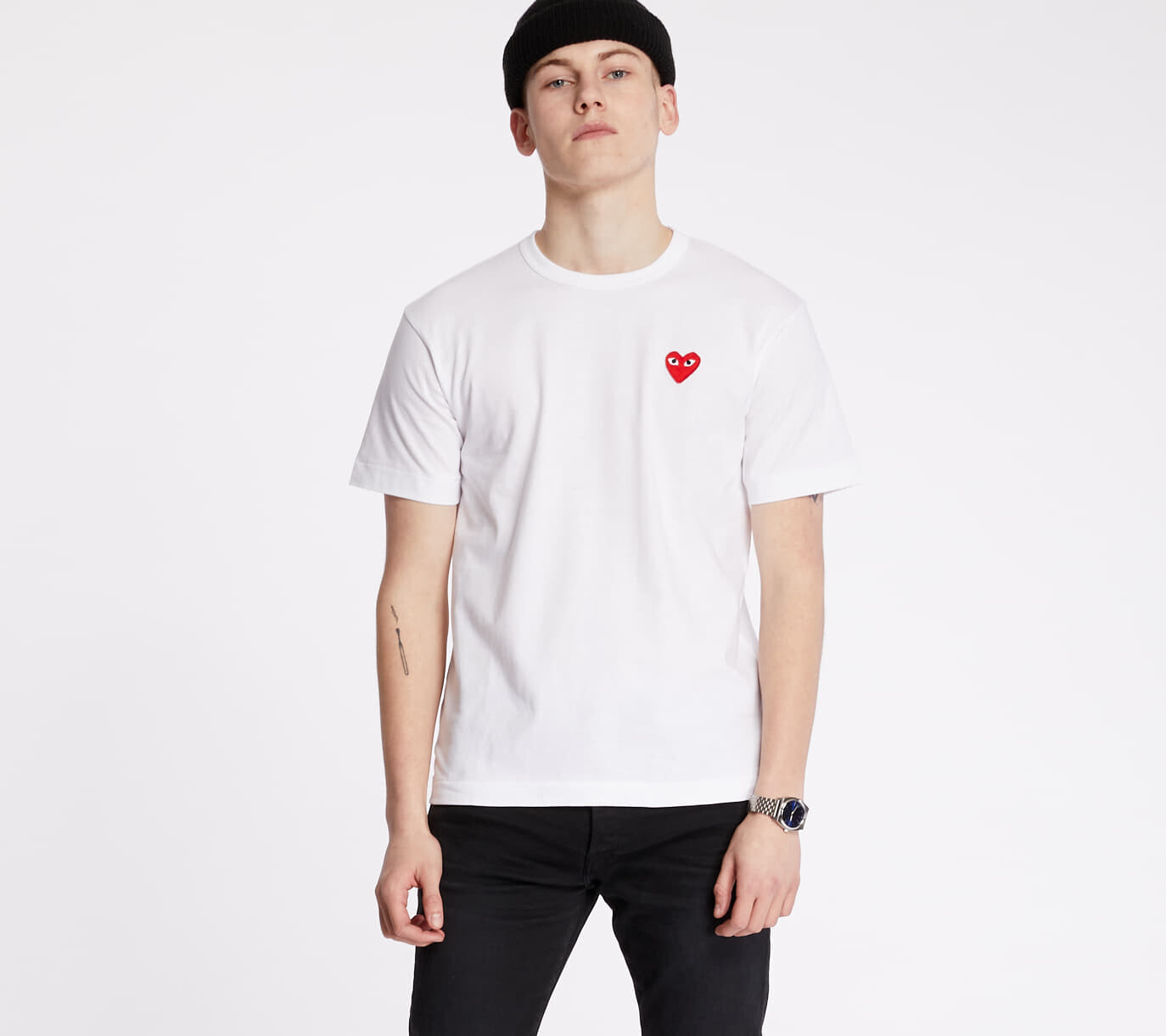 T-shirt Comme des Garçons PLAY Tee UNISEX White L