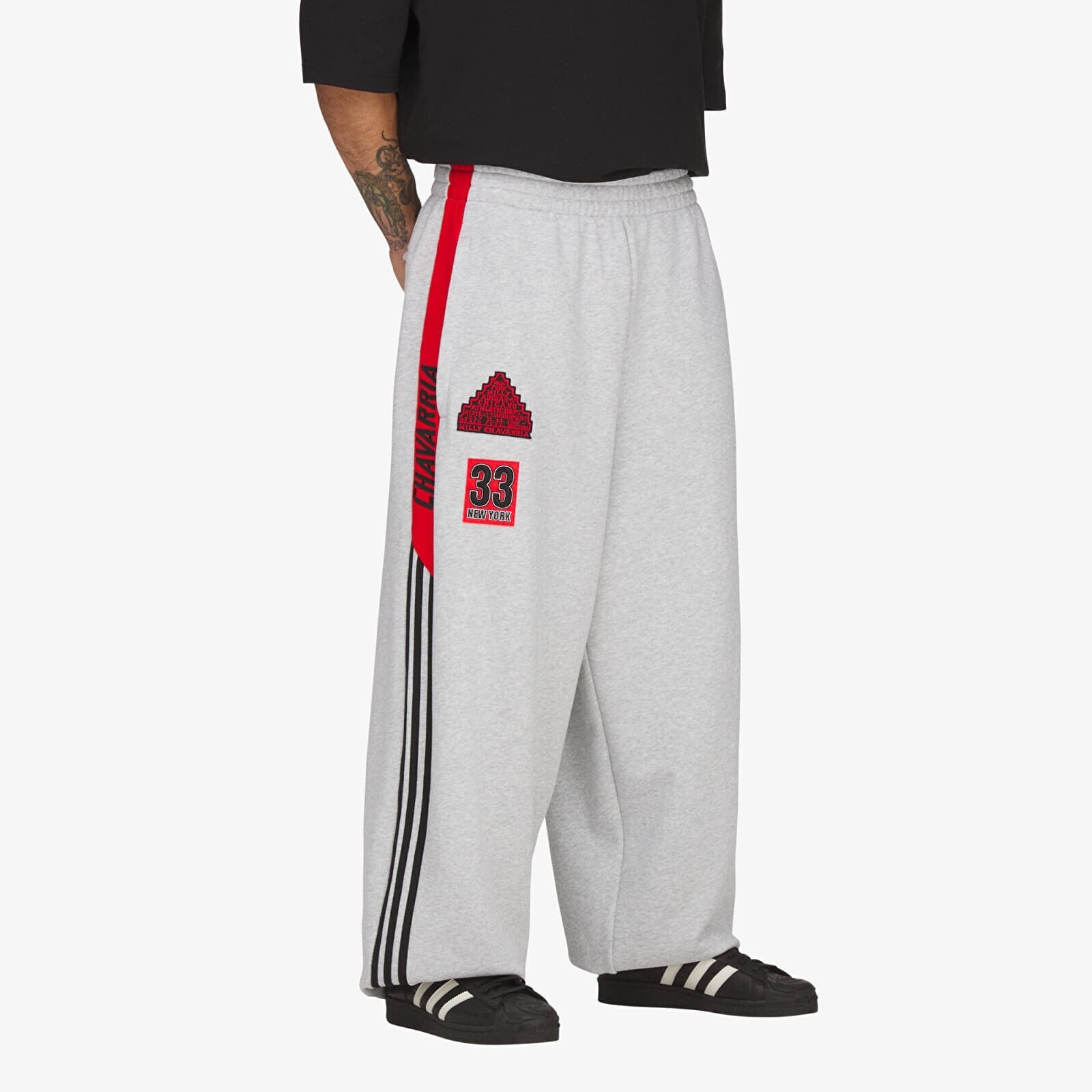 Pants adidas Chavarria Ny Sweatpant Light Grey Heather XL