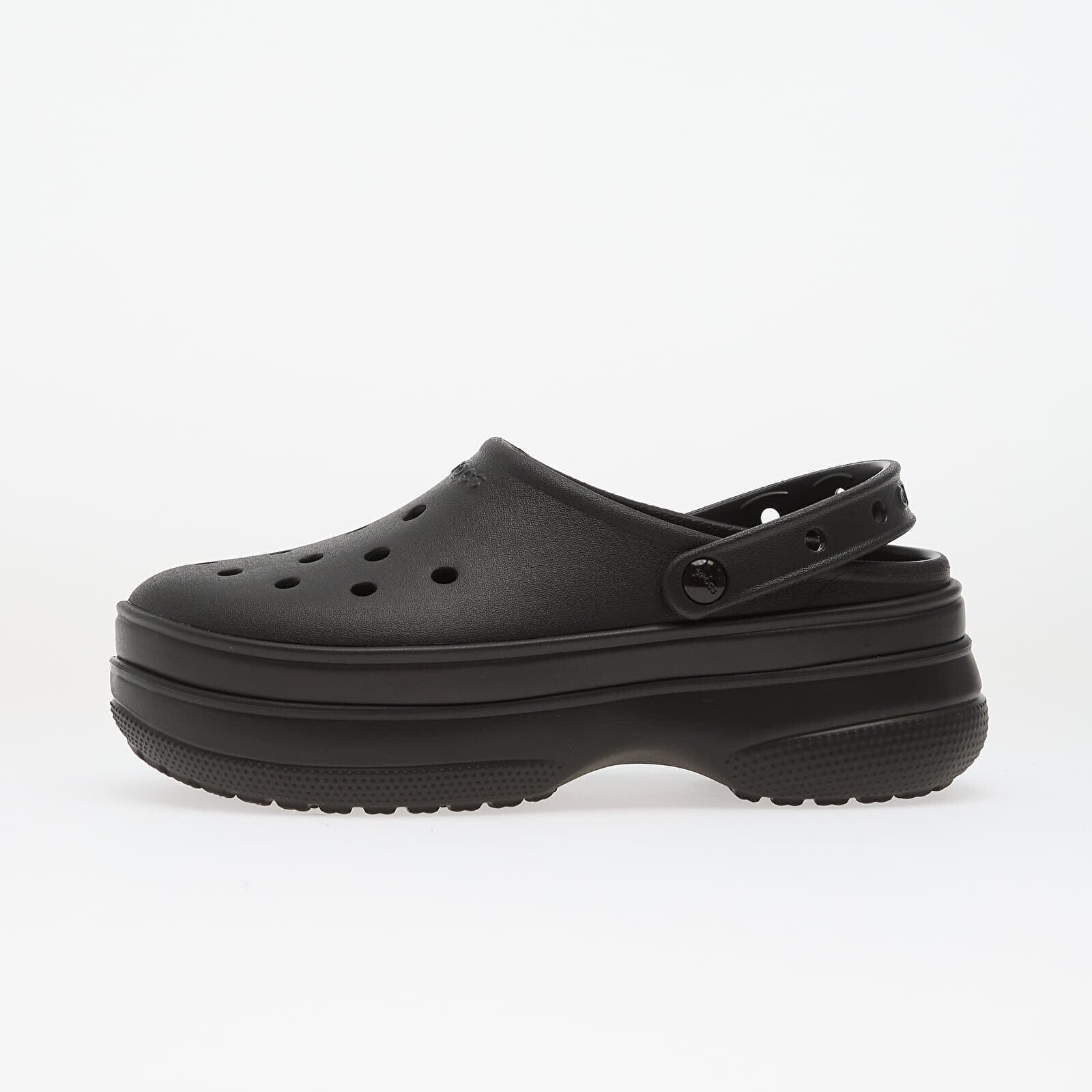 Sneakers Crocs Classic Stacked Clog Black/Black UK 5
