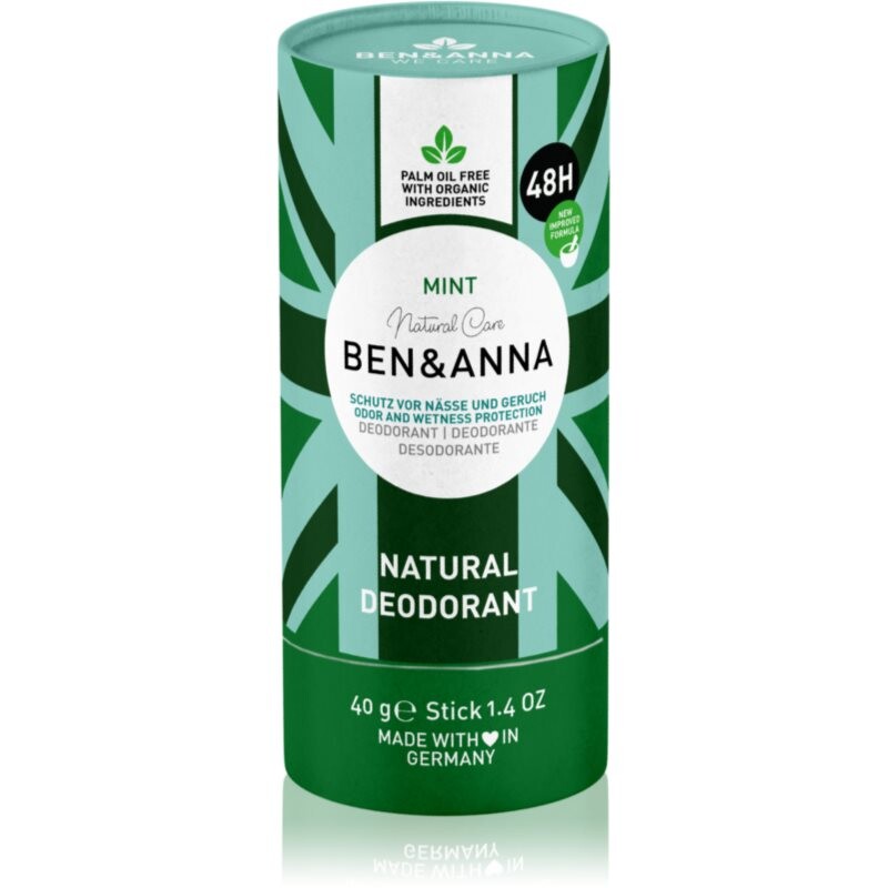 BEN&ANNA Natural Care Mint natural deodorant stick 40 g