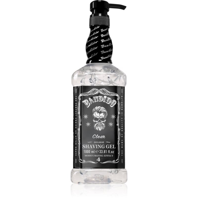 BANDIDO Shaving Gel shaving gel shade Clear Exclusive 1000 ml