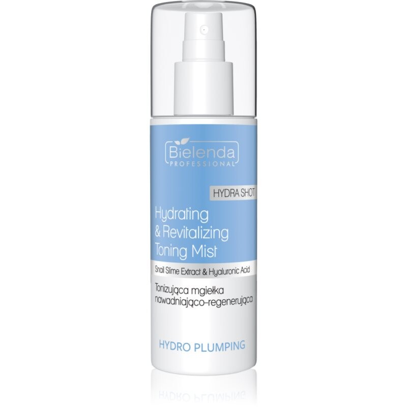 Bielenda Professional Hydro Plumping toning facial mist for regeneration and nourishment of your skin 150 ml