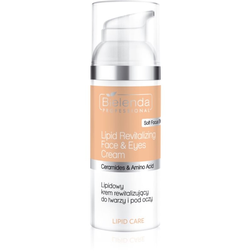 Bielenda Professional Lipid Care Revitalizing Face & Eyes Cream revitalising cream for the face and eye area 50 ml