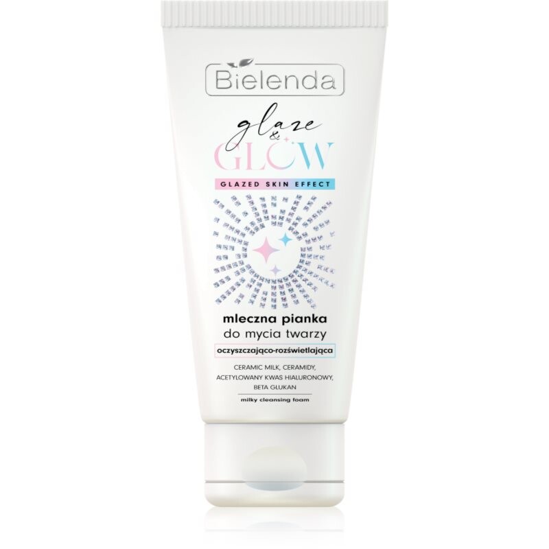 Bielenda GLAZE & GLOW makeup removing foam cleanser 135 g
