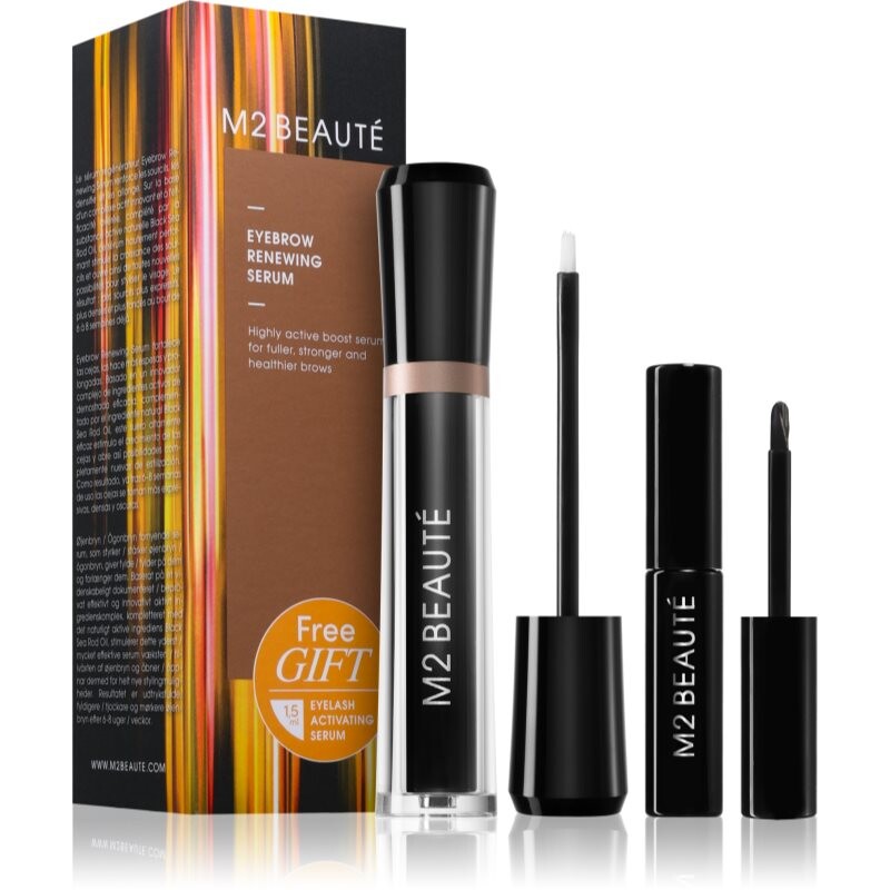 M2 Beauté Eyebrow Renewing Serum gift set