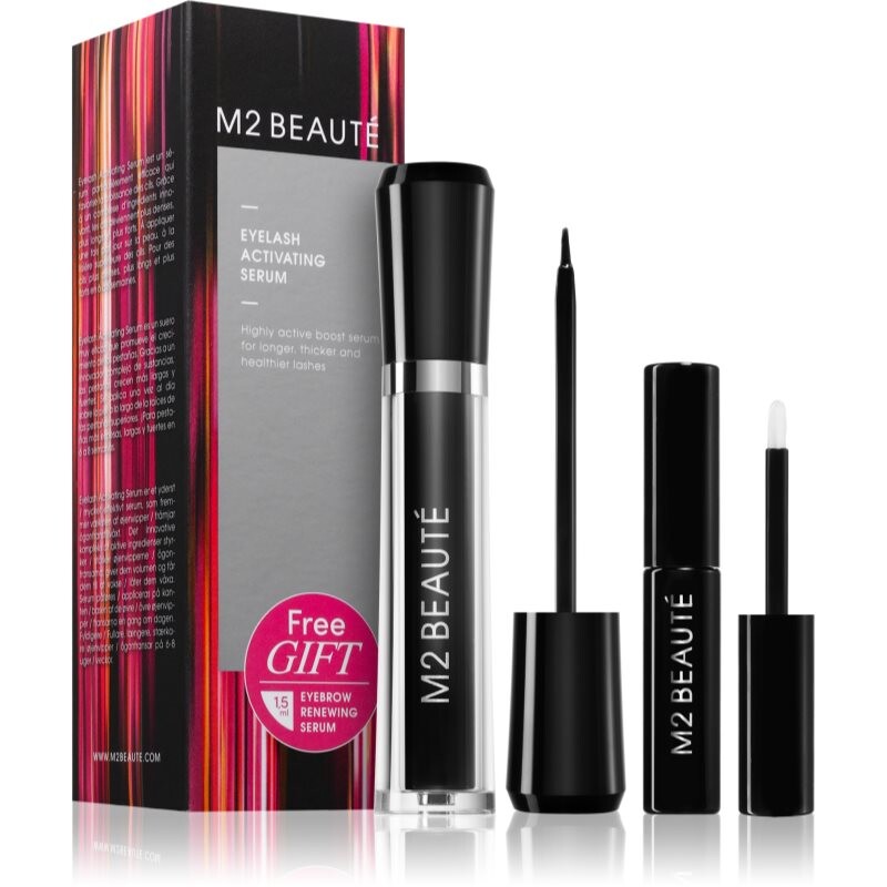 M2 Beauté Eyelash Activating Serum gift set