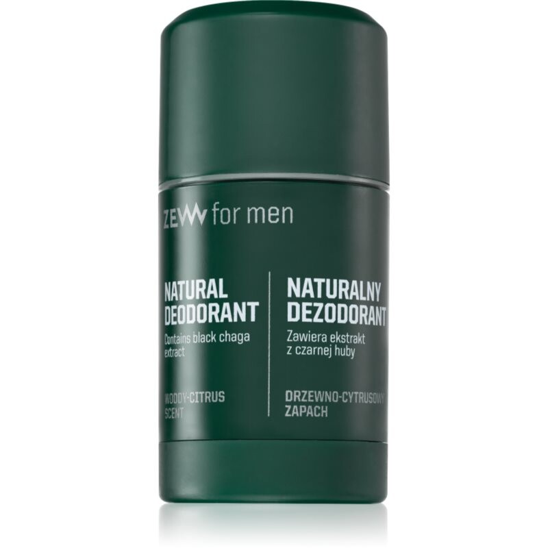 Zew For Men Natural Deodorant natural deodorant stick 80 ml