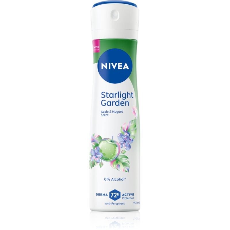 NIVEA Starlight Garden antiperspirant spray limited edition 150 ml