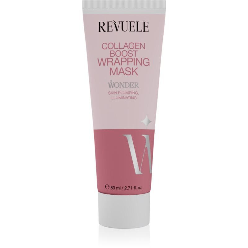 Revuele Wonder Collagen Boost Wrapping Mask night mask to brighten and smooth the skin 80 ml