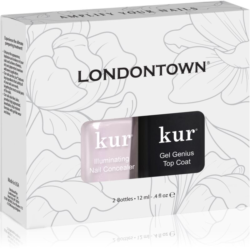 LONDONTOWN Conceal + Go Pink nail polish set
