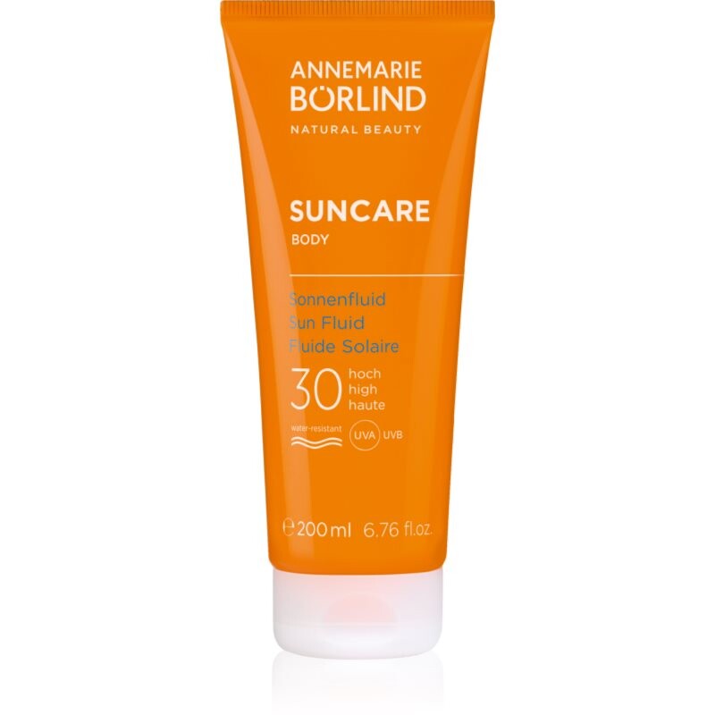 ANNEMARIE BÖRLIND SUNCARE body fluid for tanning SPF 30 200 ml