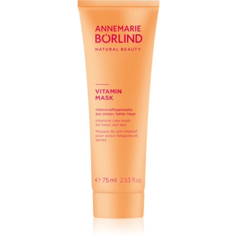 ANNEMARIE BÖRLIND BEAUTY MASKS hydrating and illuminating mask with vitamins 75 ml