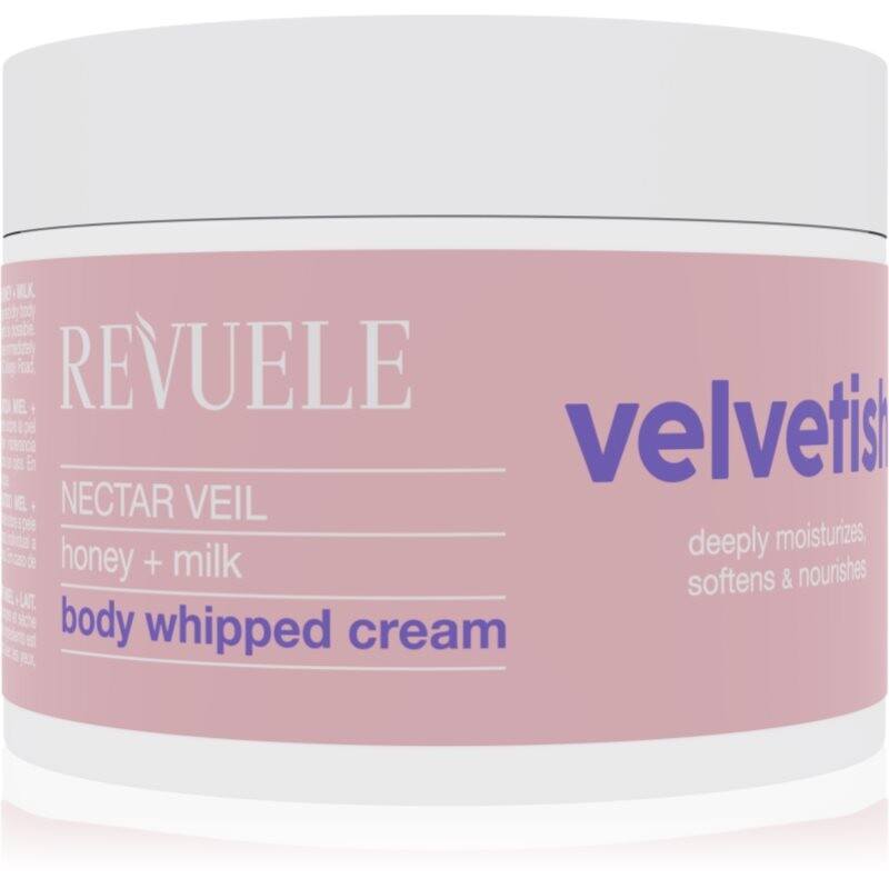Revuele Velvetish Nectar Veil Body Whipped Cream moisturising body cream Honey + Milk 300 ml