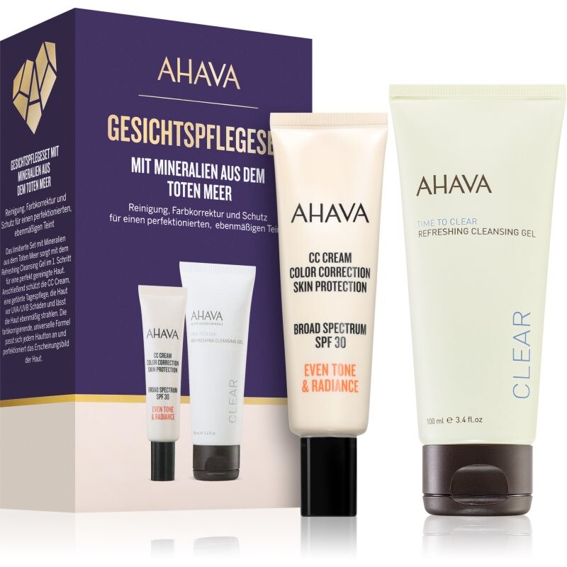 AHAVA Face Care gift set for radiance and hydration